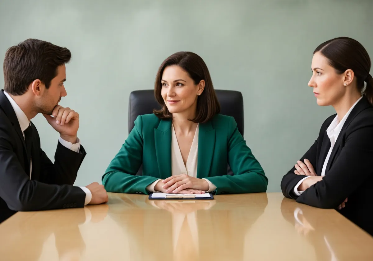 Equipe em análise de mercado imobiliário